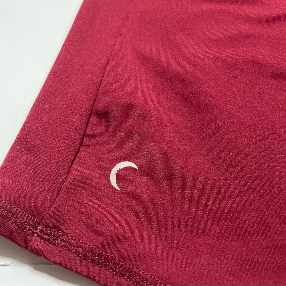Zyia Active Berry Red Racerback Athleisure Lounge Athletic Tank Top Size Small - Picture 5 of 5